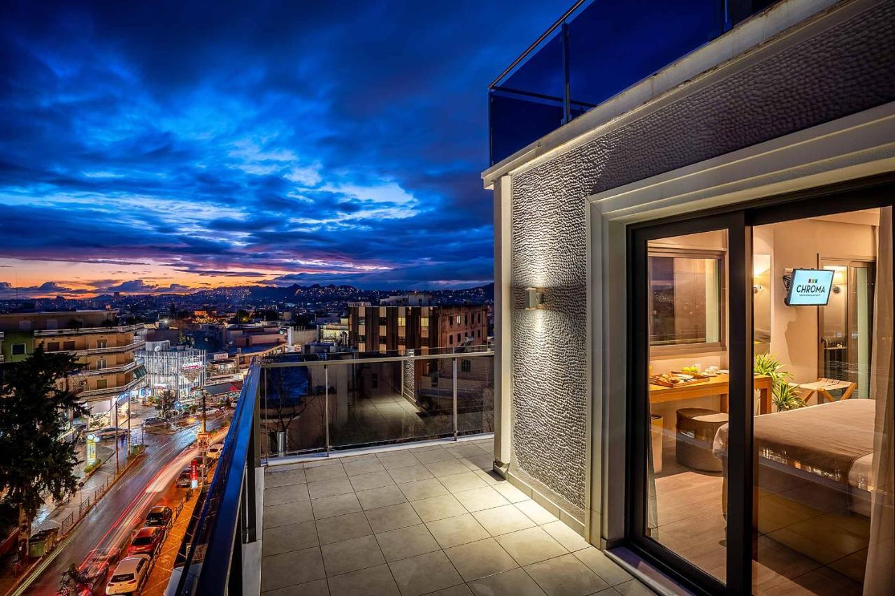 Chroma Fashion Rooms & Apartments Atina Dış mekan fotoğraf