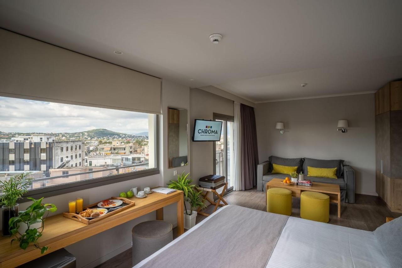 Chroma Fashion Rooms & Apartments Atina Dış mekan fotoğraf